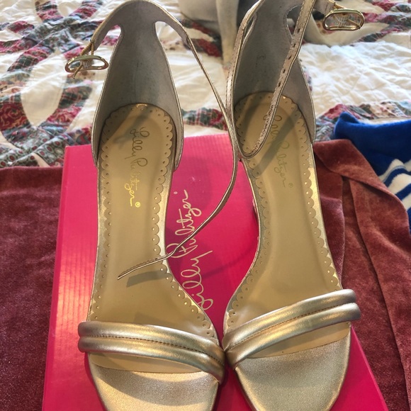 Lilly Pulitzer Shoes - Brand New in box Lilly Pulitzer Jenna Wedge 7.5